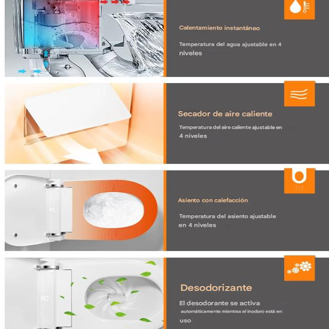 funciones wc japones T71 blanco